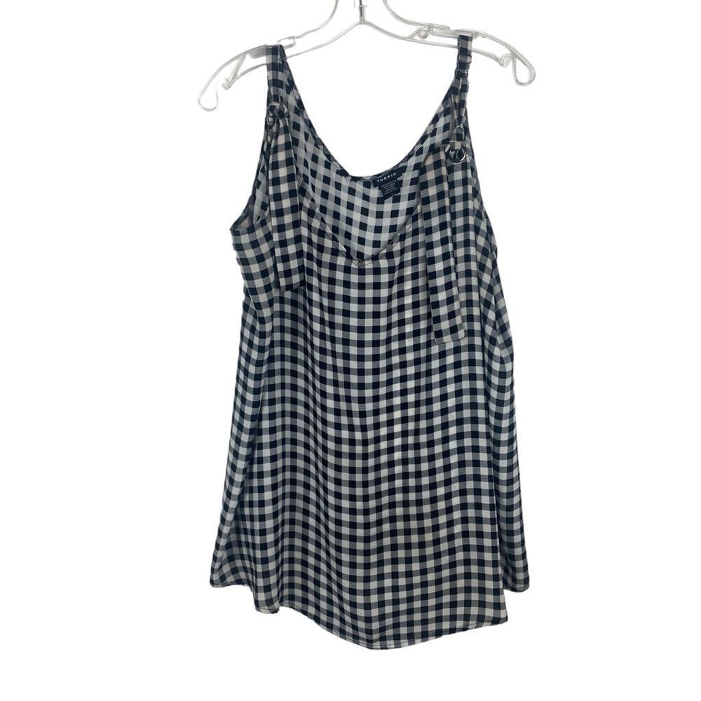 Torrid Gingham Tank Top